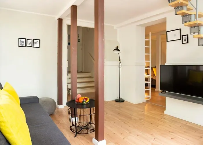 דירה Stylish Loft Selfcheckin Street Parking *